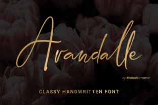Arandalle Script: A Font That Elevates Your Brand’s Visual Story