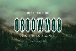 Arrowman: A Bold Decorative Font for Eye-Catching Branding