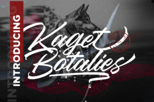 Botalies Kagetan Script: A Script Handwritten Font for Creative Designers