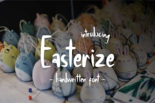 Easterize: A Script Handwritten Font for Warm Branding