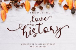 Love History: A Script Font That Breathes Life Into Branding