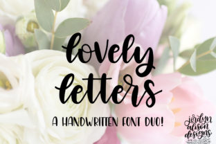 Lovely Letters: A Script Font for Editorial Elegance