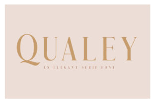 Qualey: A Serif Font That Elevates Branding with Elegance