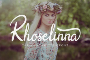 Rhoselinna: The Elegant Script Font for Handmade Creators