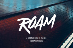 Roam: A Script Handwritten Font for Dynamic Web Design