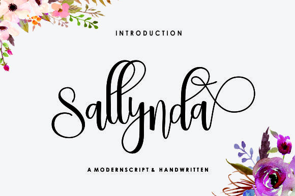 Sallynda Script: A Font That Elevates Your Brand’s Visual Story