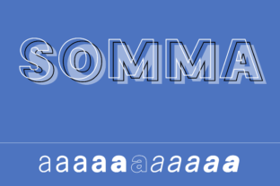 Somma Family for Modern Editorial Design
