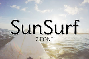 Sun Surf: A Light, Summery Sans Serif for Creative Crafters