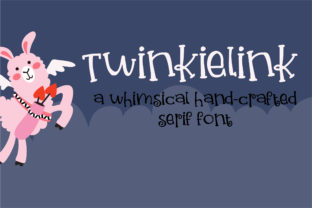 Twinkielink: A Serif Font That Adds Whimsy to Branding Projects