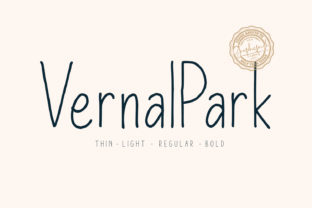 Vernal Park Family: A Timeless Sans Serif for Branding and Design
